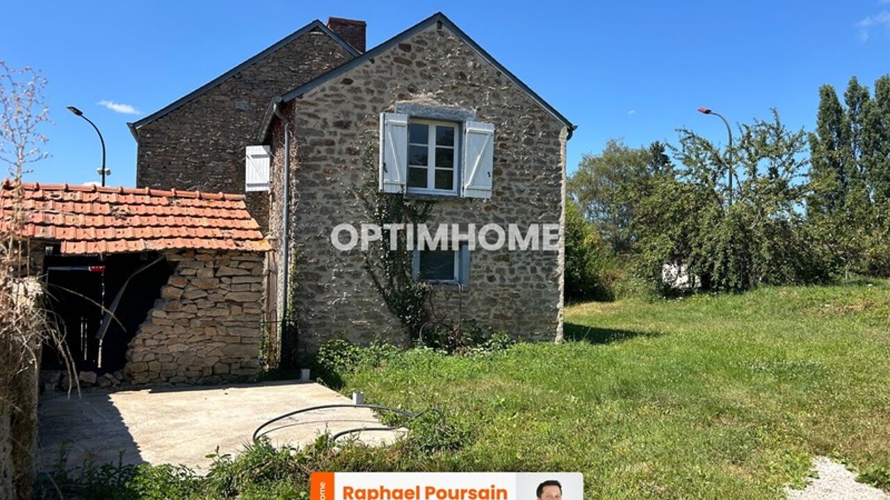 maison 3 pièces 54 m2 à vendre à Saint-Sulpice-les-Feuilles (87160)