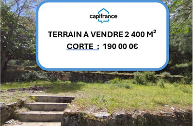 terrain  pièces 2486 m2 à vendre à Corte (20250)