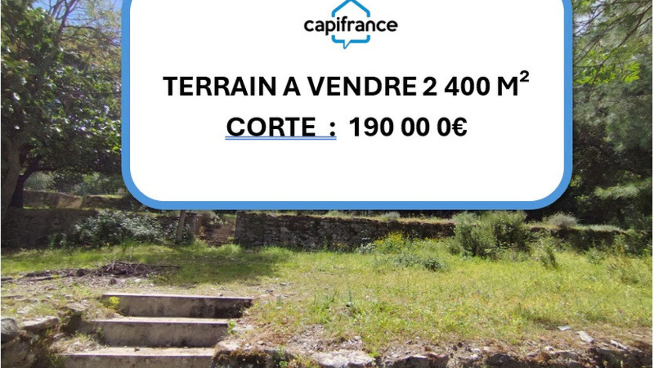 terrain  pièces 2486 m2 à vendre à Corte (20250)