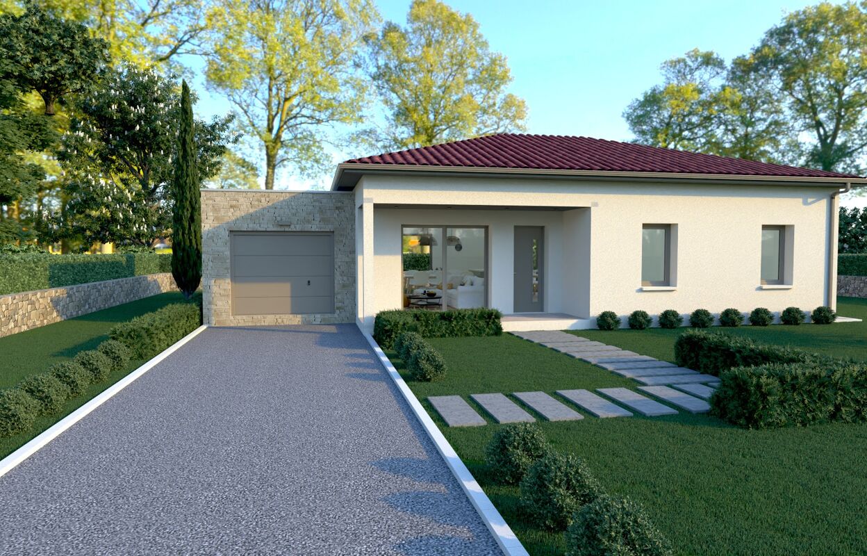 maison 83 m2 à construire à Mogneneins (01140)