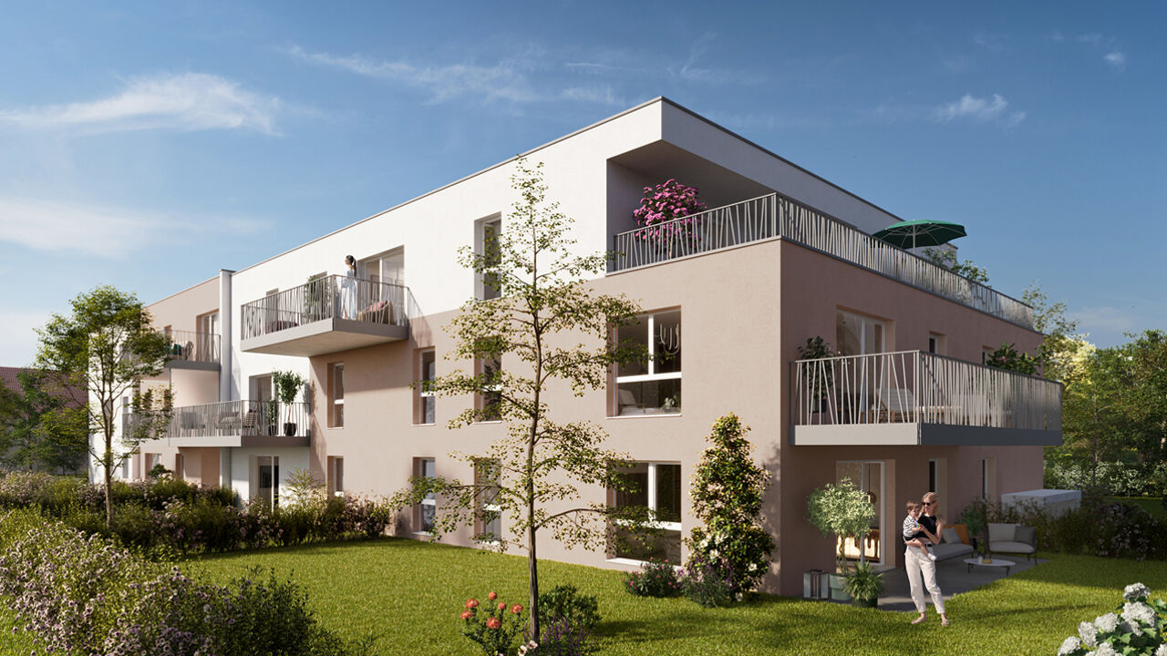 appartement neuf T2, T3, T4 pièces 43 à 78 m2 à vendre à Cernay (68700)