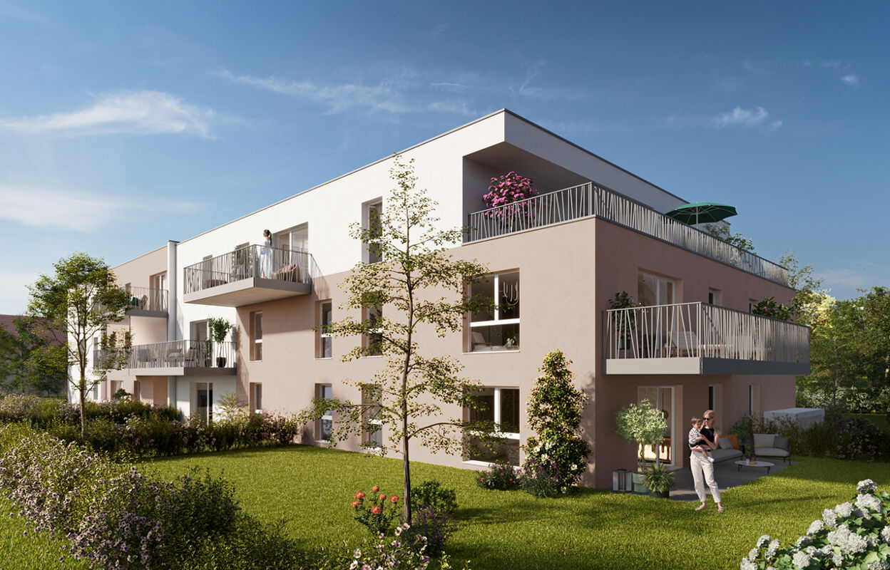 appartement neuf T2, T3, T4 pièces 43 à 78 m2 à vendre à Cernay (68700)