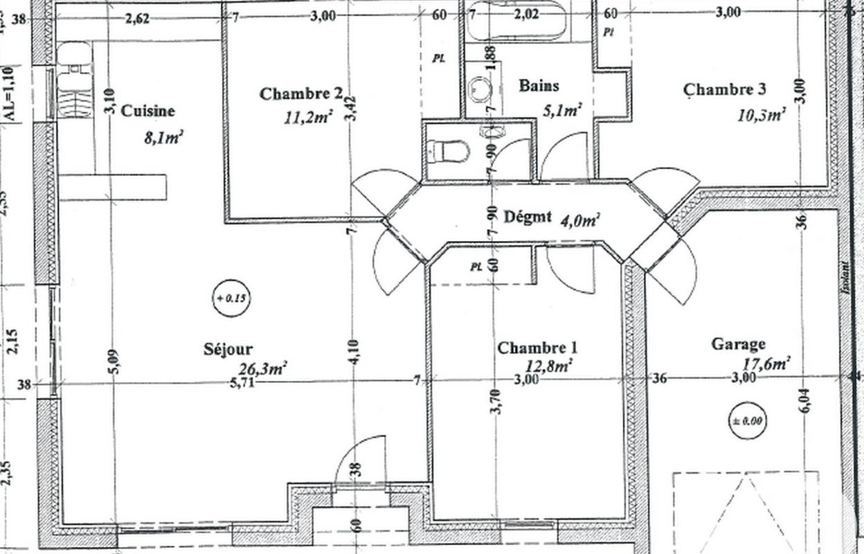 maison 4 pièces 79 m2 à vendre à Saint-Michel-Chef-Chef (44730)