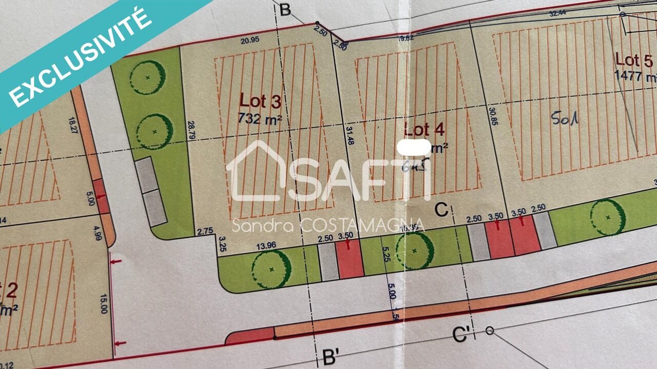 terrain  pièces 645 m2 à vendre à Montbartier (82700)