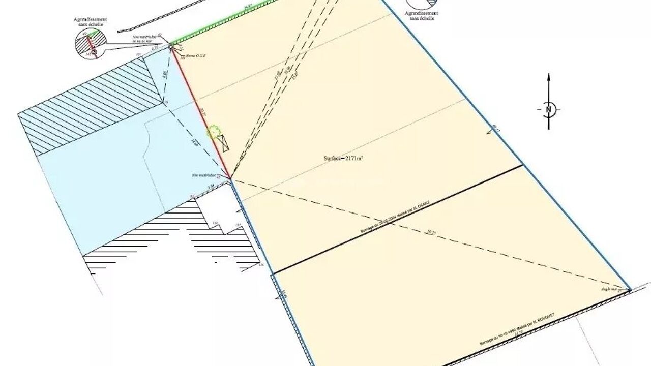 terrain  pièces 2171 m2 à vendre à Nay (64800)