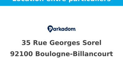 location garage 110 € CC /mois à proximité de Saint-Cloud (92210)