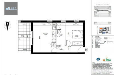 appartement 2 pièces 46 m2 à vendre à Bormes-les-Mimosas (83230)