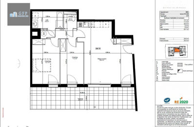 appartement 3 pièces 63 m2 à vendre à Bormes-les-Mimosas (83230)