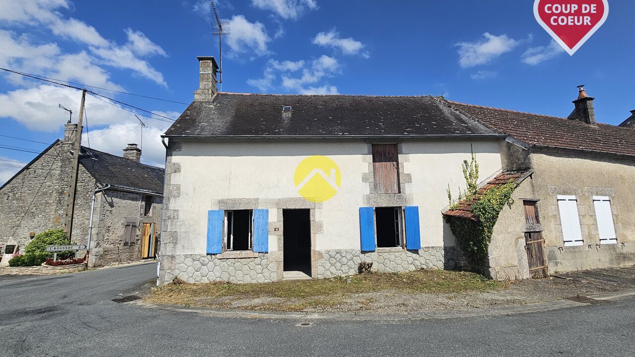 maison 2 pièces 54 m2 à vendre à Boussac (23600)