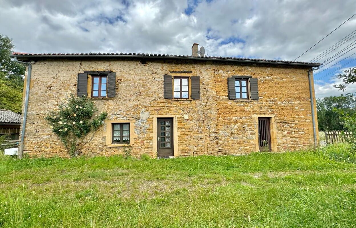 maison 4 pièces 140 m2 à vendre à Pouilly-le-Monial (69400)