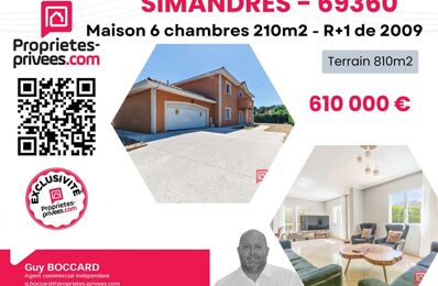 vente maison 610 000 € à proximité de Saint-Genis-Laval (69230)