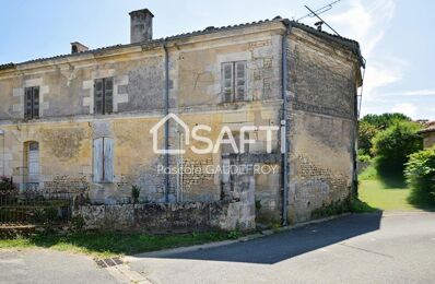 vente maison 71 000 € à proximité de Saint-Seurin-de-Palenne (17800)