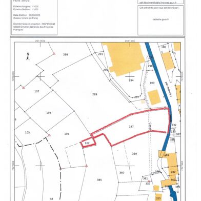 Terrain 1949 m²