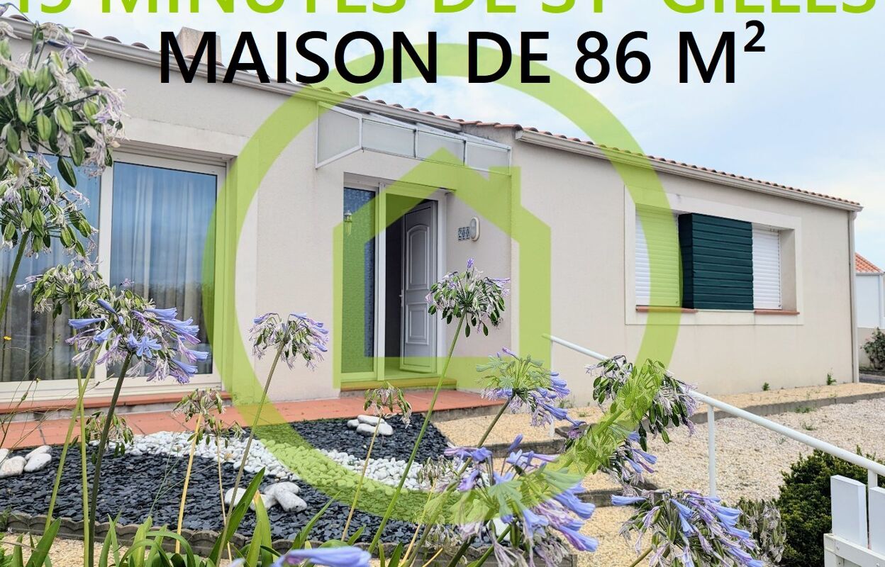 maison 3 pièces 85 m2 à vendre à Commequiers (85220)