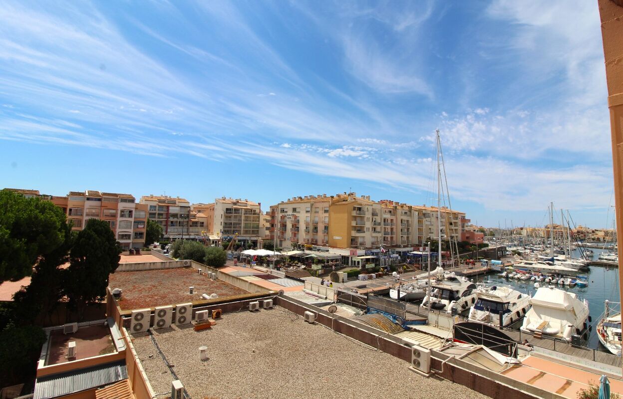 appartement 3 pièces 53 m2 à vendre à Cap d'Agde (34300)