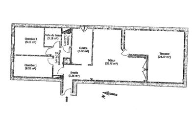 location appartement 830 € CC /mois à proximité de Sainte-Consorce (69280)