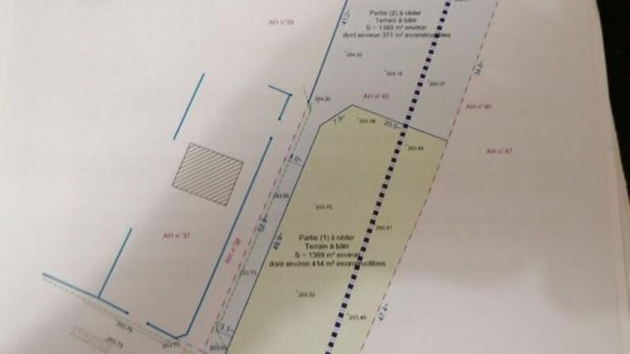 terrain  pièces 2778 m2 à vendre à Givry (71640)
