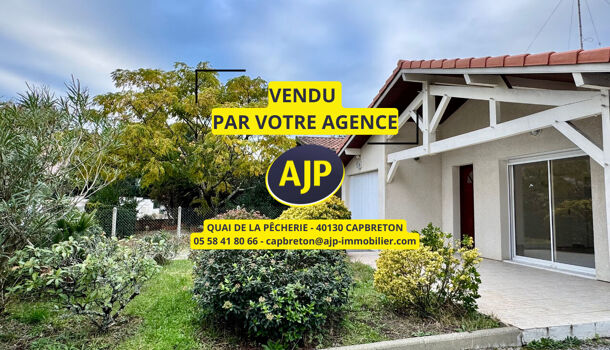 Villa / Maison 3 pièces  à vendre Capbreton 40130