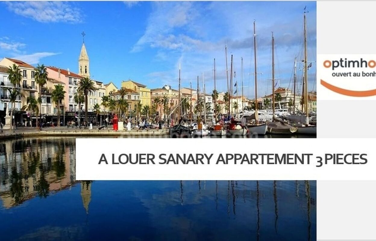 appartement 3 pièces 57 m2 à louer à Sanary-sur-Mer (83110)