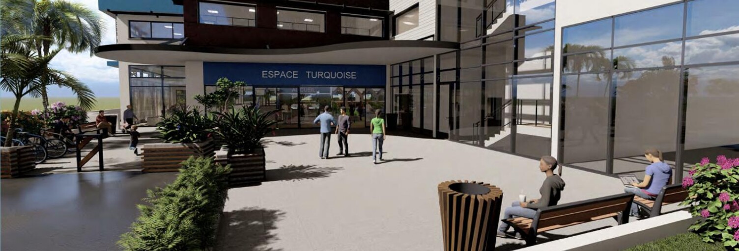 Bureau  200 m² à louer à Saint-Pierre (97410)