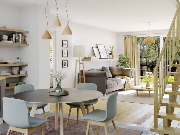 
        Maison

        (3 à 4 pièces)

        (67 à 98 m²)
       — photo 1