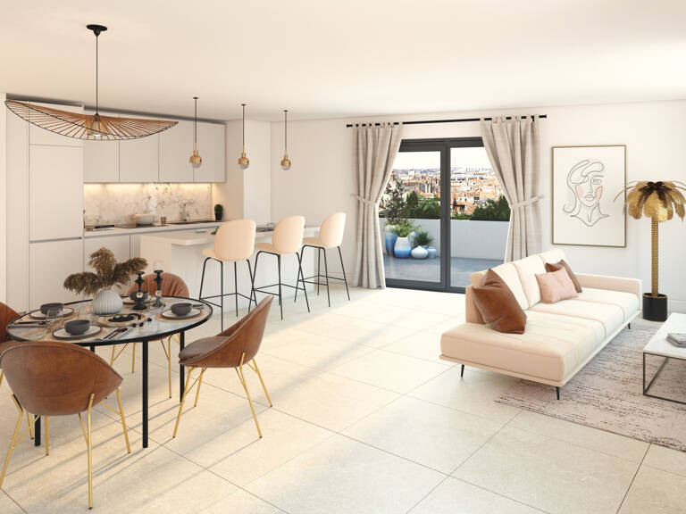 
        Appartement

        (3 à 4 pièces)

        (63 à 99 m²)
       — photo 1