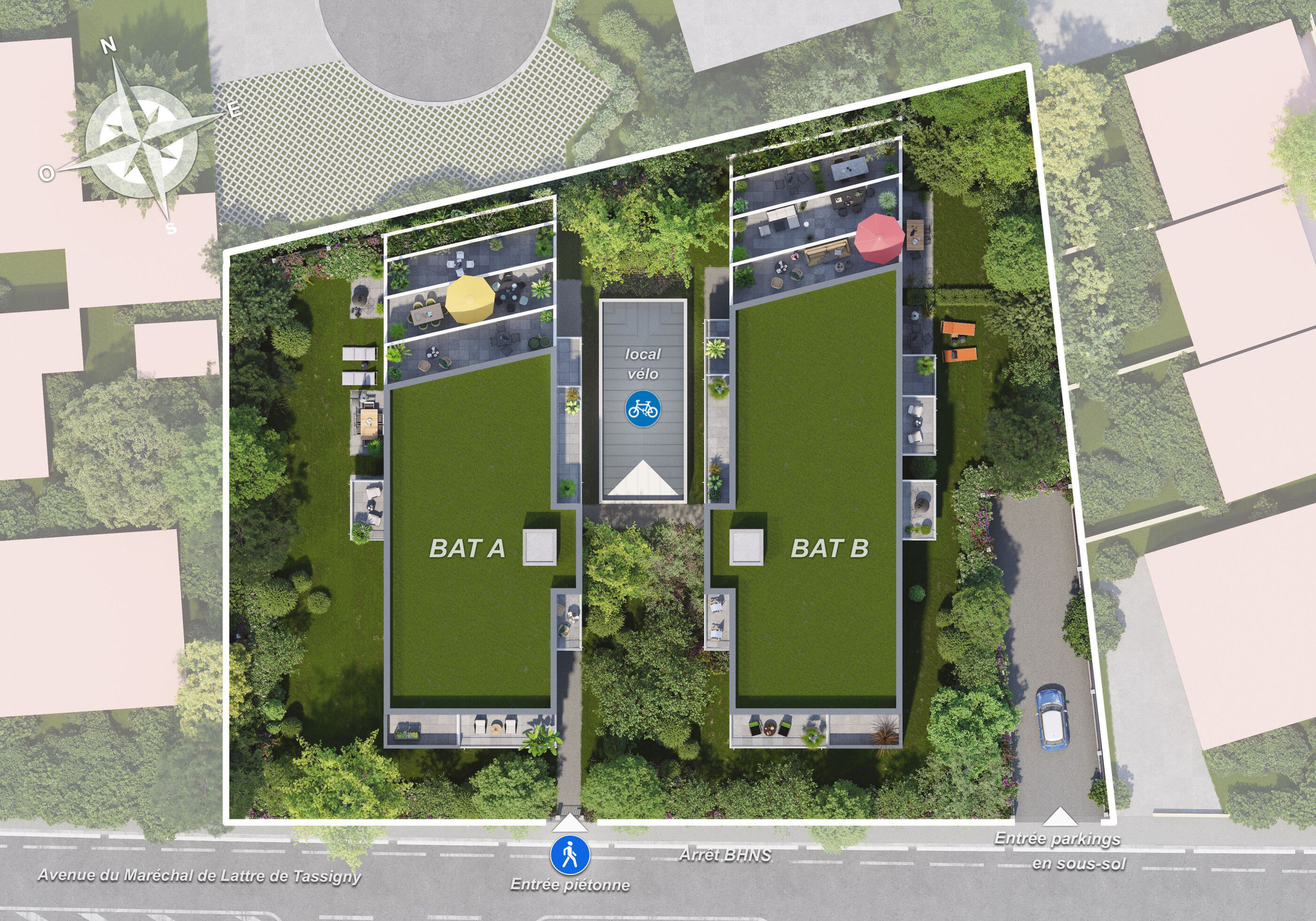 Appartement neuf 3 pièces 63 m²