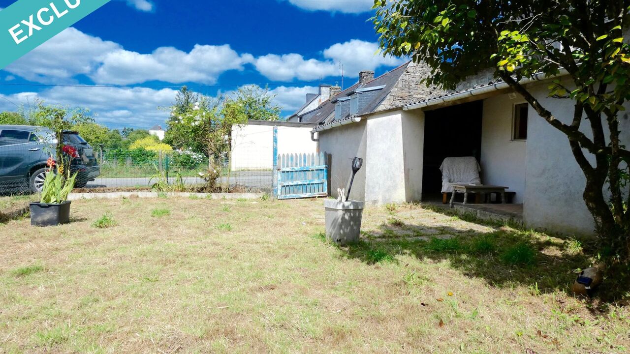 maison 3 pièces 65 m2 à vendre à Priziac (56320)