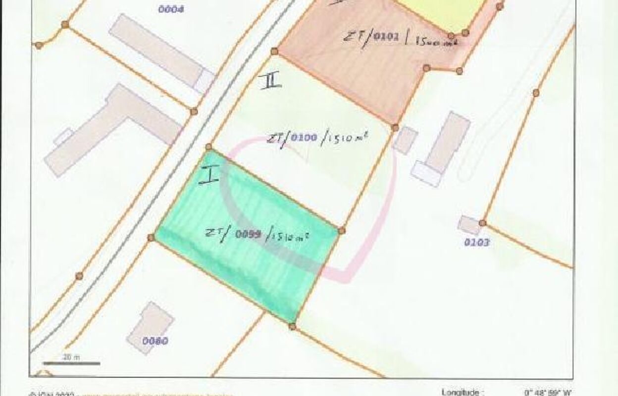 terrain  pièces 1500 m2 à vendre à Souleuvre-en-Bocage (14260)