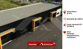 Commerce 1 Pièce 1500 m² à louer à Saint-Pierre (97410)