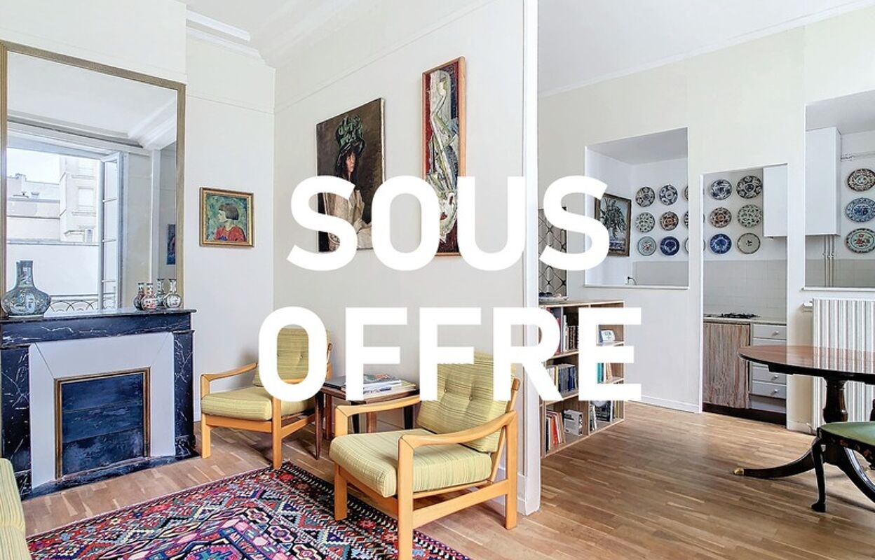 appartement 2 pièces 34 m2 à vendre à Paris 3 (75003)