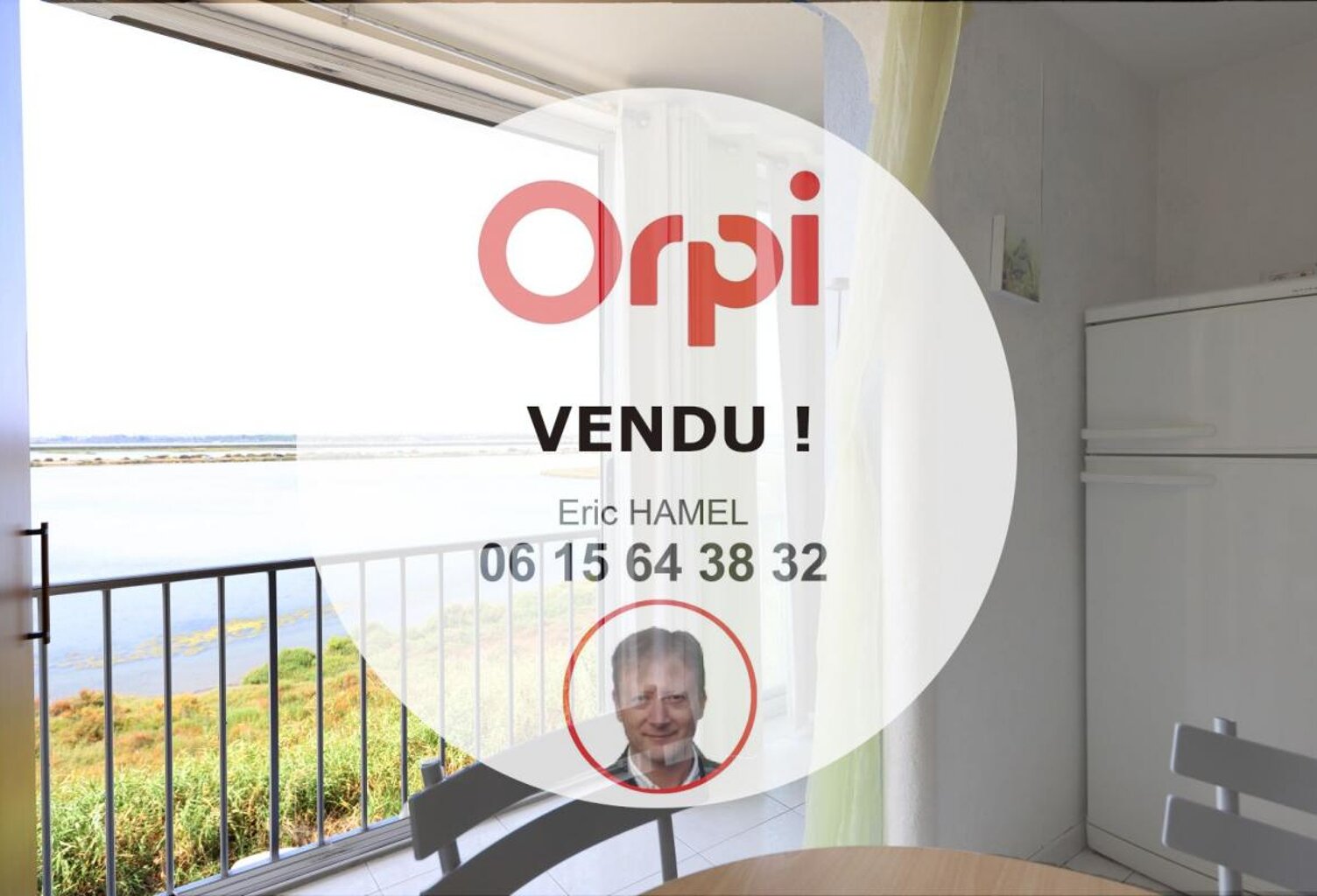 Palavas Les Flots, grand studio avec vue imprenable sur le Pic Saint-Loup, Montpellier et les étangs — photo 1