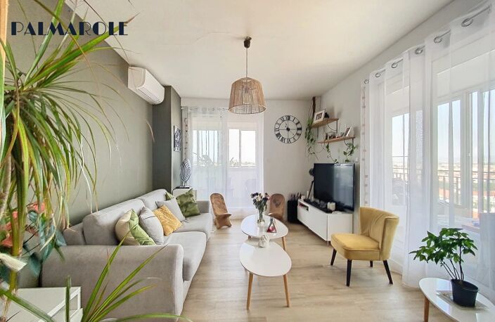 PERPIGNAN -  MOULIN A VENT - T3 coup de cœur dernier étage avec loggia et balcon — photo 3
