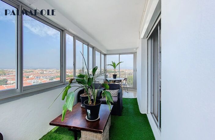 PERPIGNAN -  MOULIN A VENT - T3 coup de cœur dernier étage avec loggia et balcon — photo 5