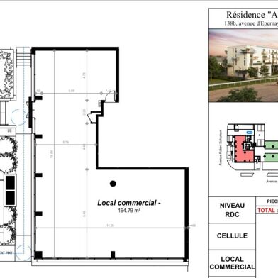 Appartement 5 pièces 195 m²