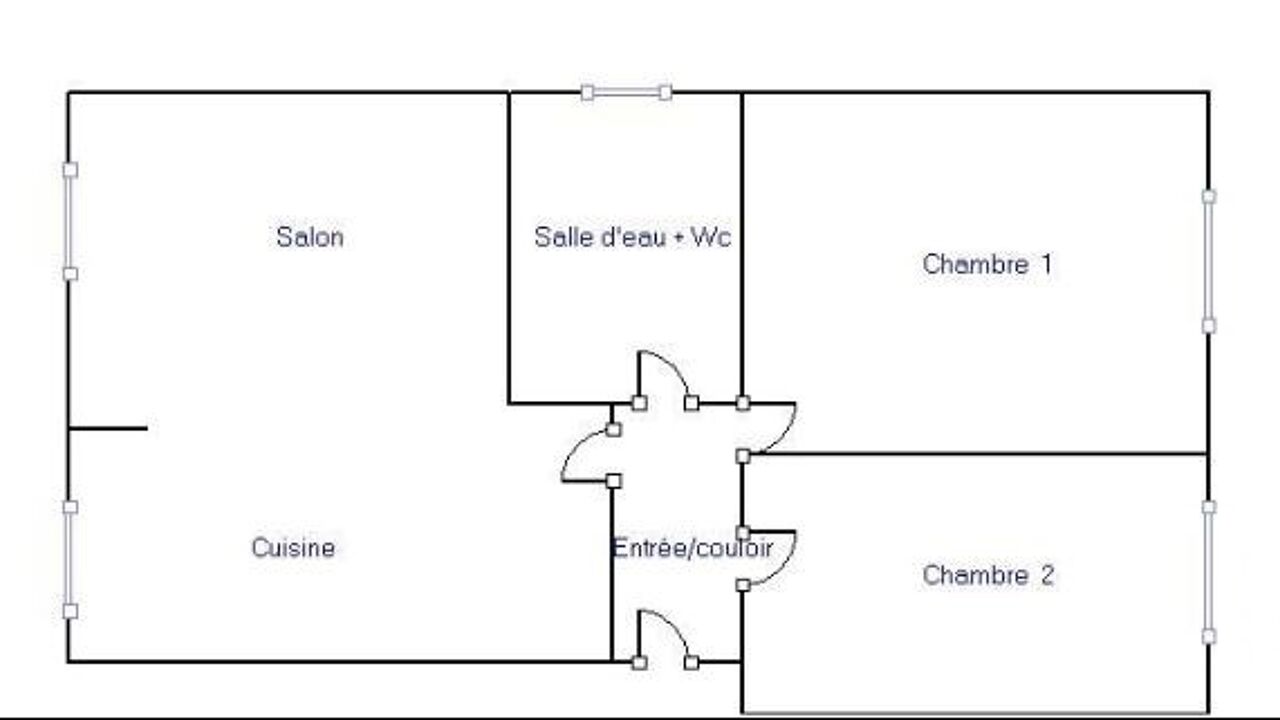 appartement 2 pièces 41 m2 à vendre à Vitry-sur-Seine (94400)