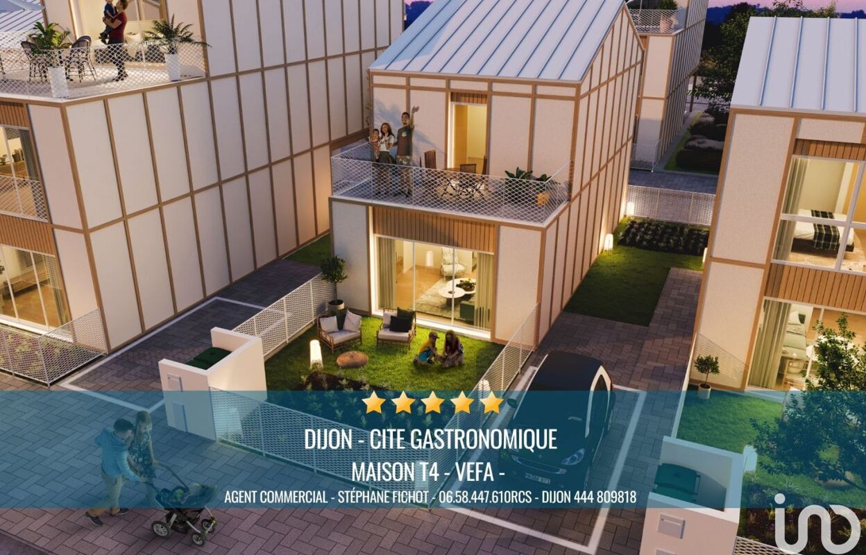 maison 4 pièces 82 m2 à vendre à Dijon (21000)