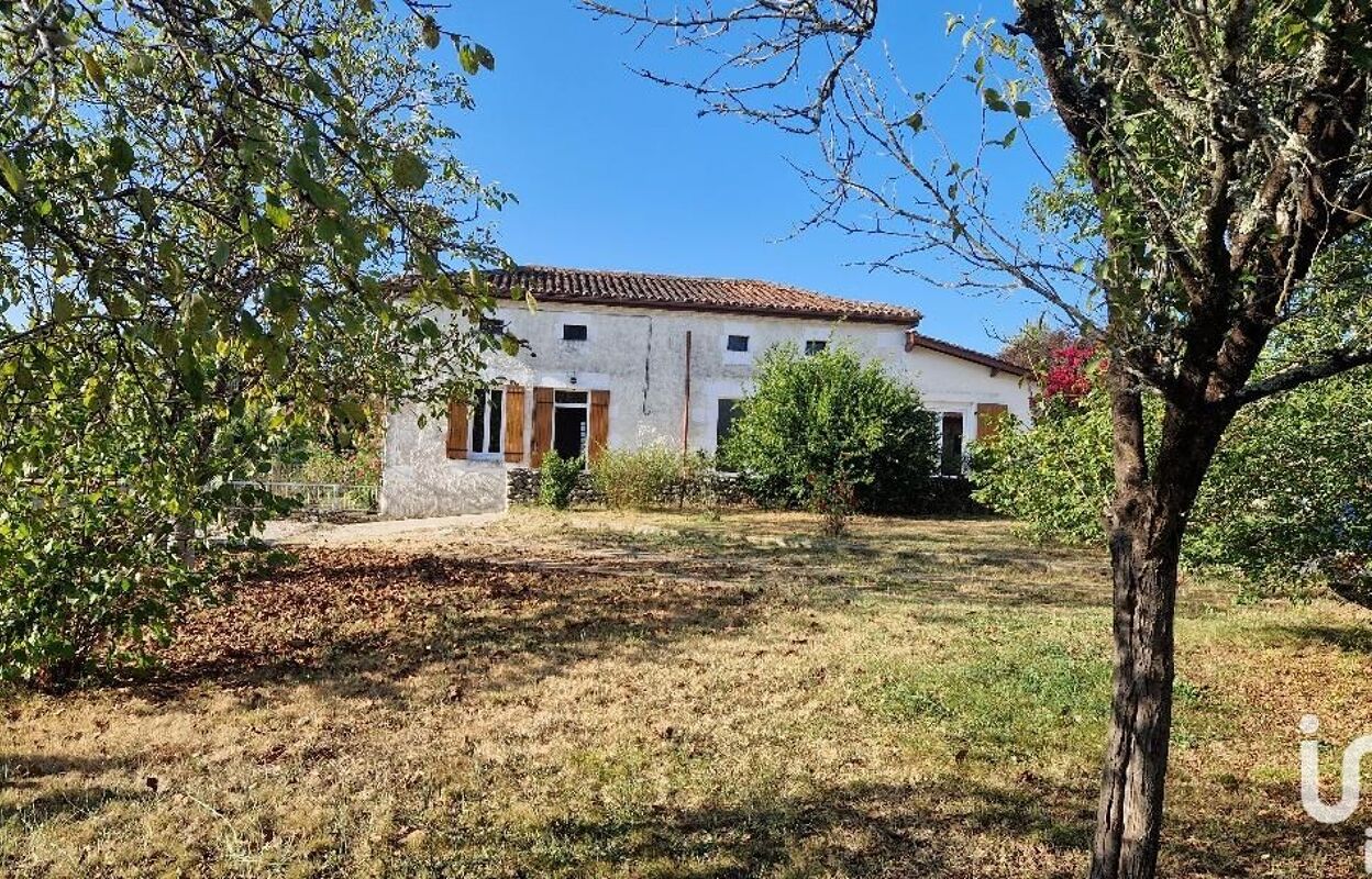 maison 5 pièces 103 m2 à vendre à Parcoul (24410)