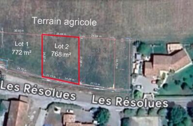 vente terrain 82 000 € à proximité de Lazer (05300)