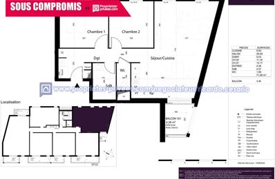 vente appartement 227 704 € à proximité de Plouguin (29830)