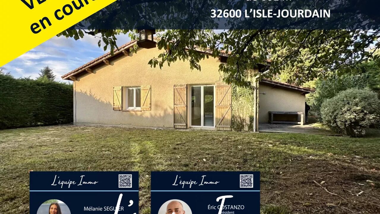 maison 4 pièces 90 m2 à vendre à L'Isle-Jourdain (32600)