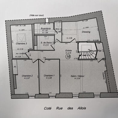 Appartement 4 pièces 88 m²