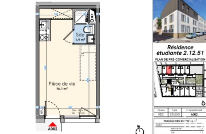 Vente Appartement 1 pièce — photo 4