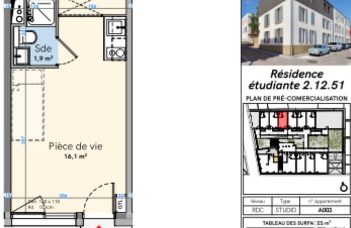 Vente Appartement 1 pièce — photo 5