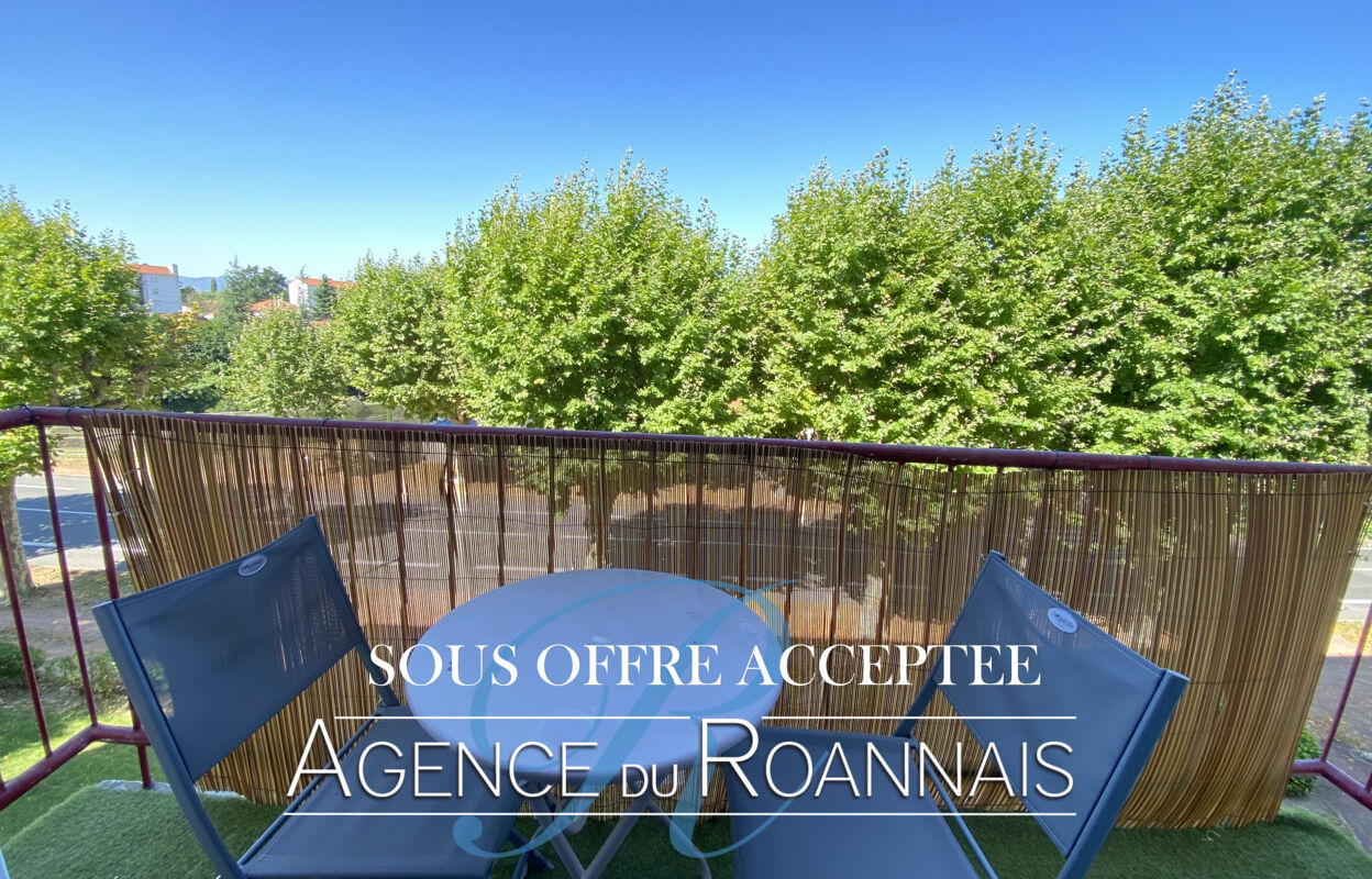 appartement 3 pièces 60 m2 à vendre à Roanne (42300)