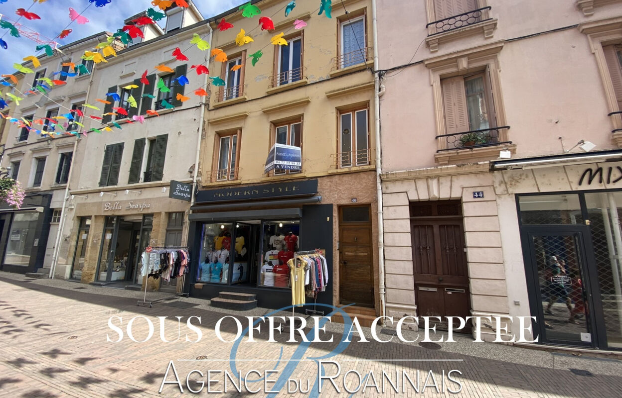 appartement 2 pièces 71 m2 à vendre à Roanne (42300)