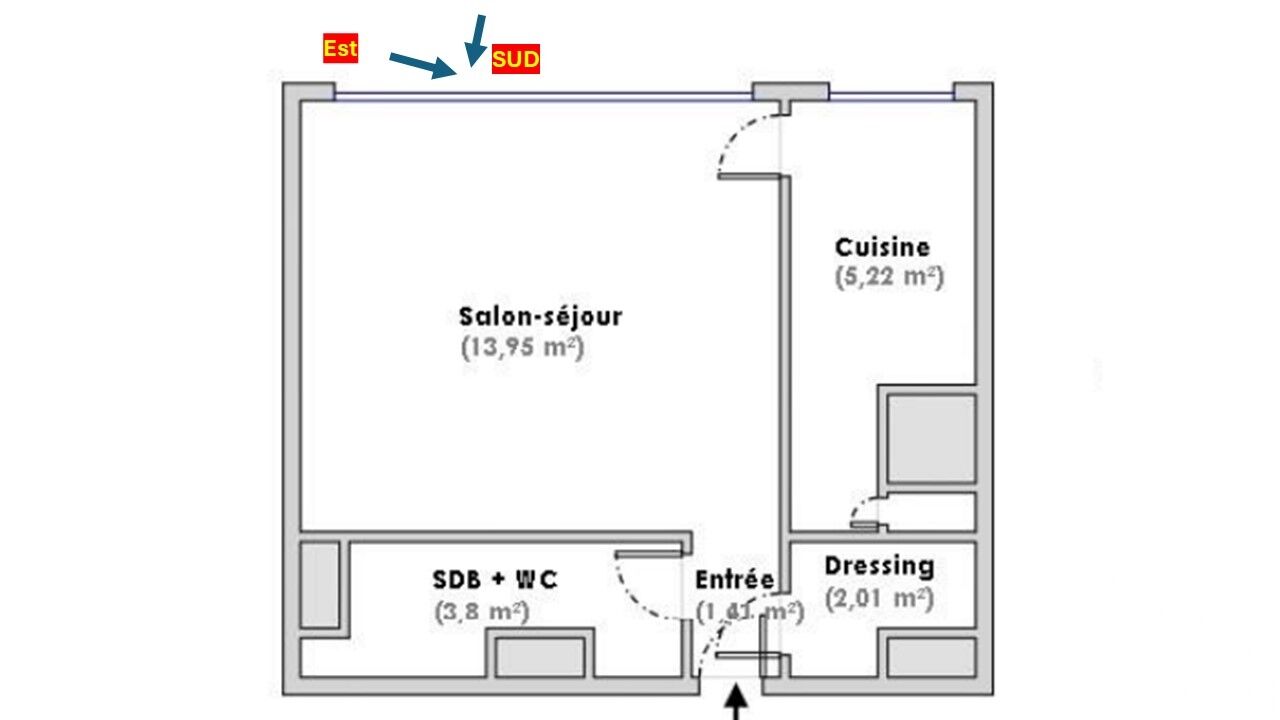 appartement 1 pièces 27 m2 à vendre à Paris 12 (75012)