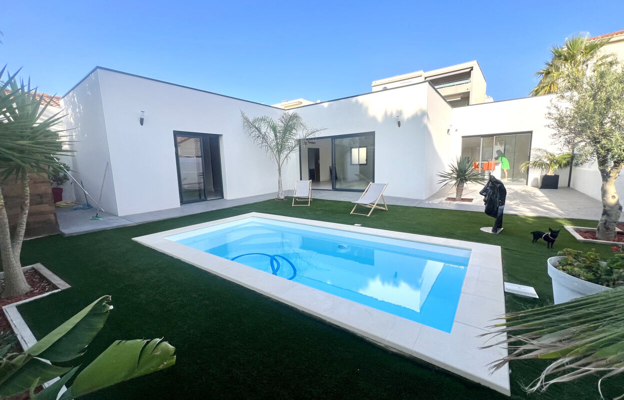 maison 4 pièces 122 m2 à vendre à Canet-en-Roussillon (66140)