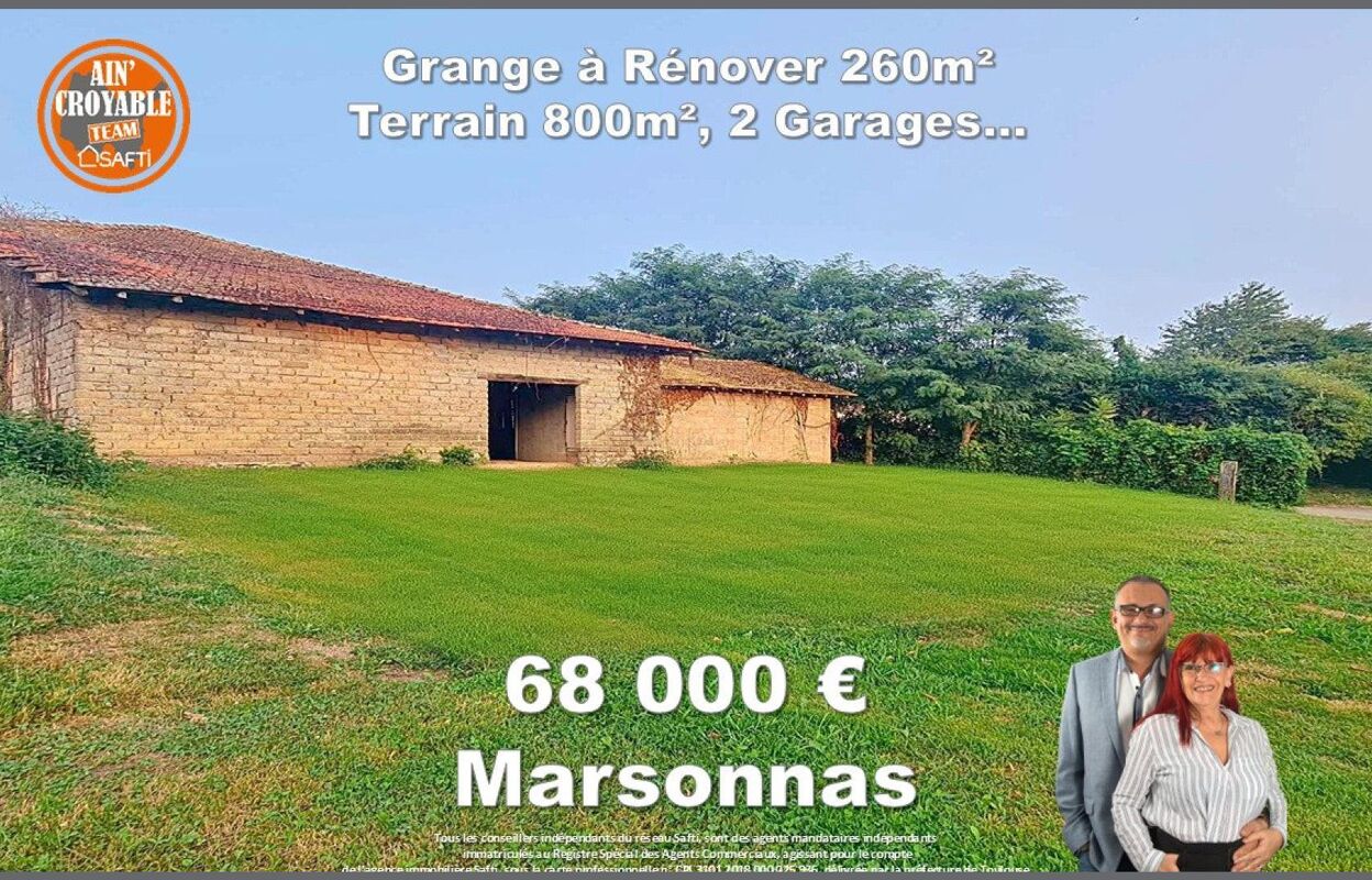 maison 6 pièces 260 m2 à vendre à Marsonnas (01340)