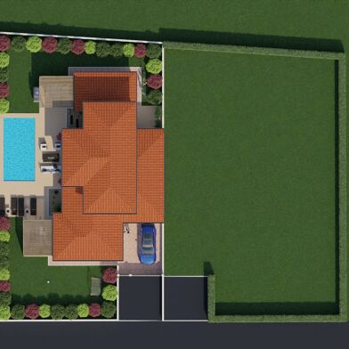 Terrain 600 m²